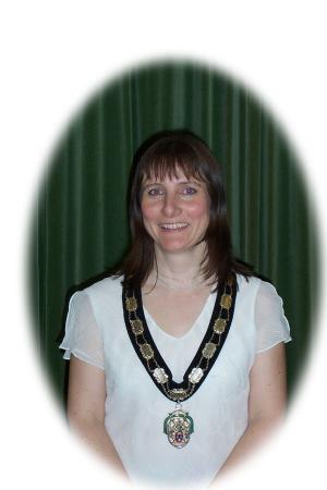 A photo of Cllr Sam Maxwell, the Braunstone Town Mayor for 2006 - 2007.