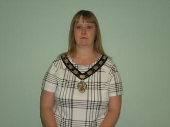 A photo of Cllr Sharon Betts, the Braunstone Town Mayor for 2015-2016.