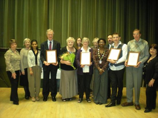 Recipients of the Award of Merit 2011