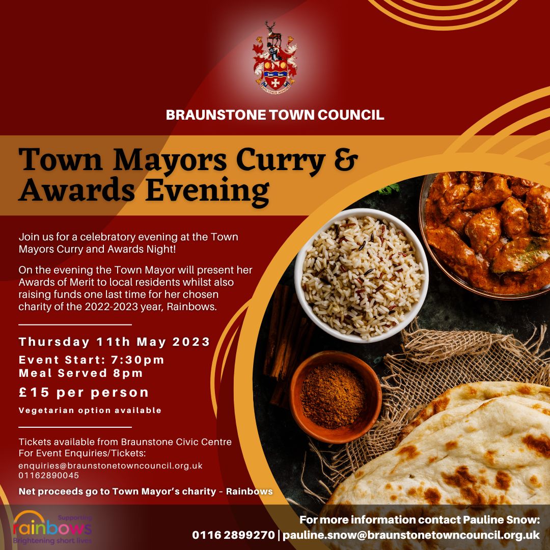 Curry Night and Town Mayors Award Evening