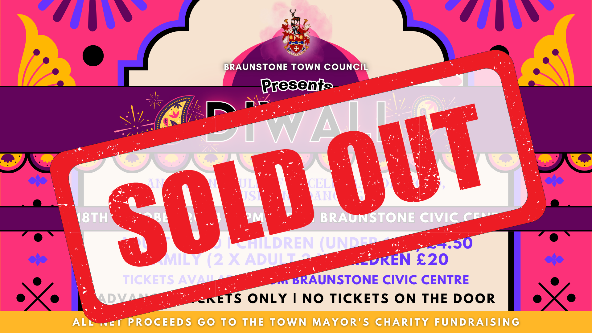 Diwali at the Civic Centre 2024 - SOLD OUT!