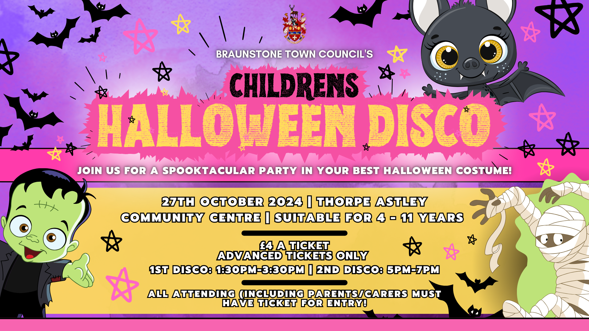 Children's Halloween Disco's