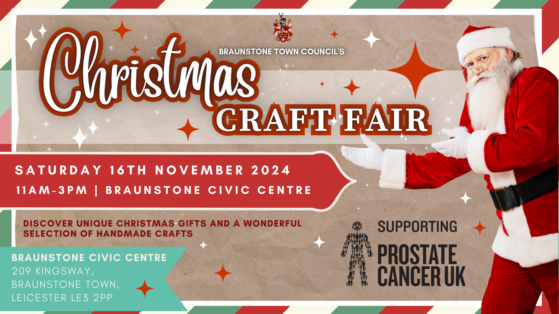 Our Christmas Craft Fair is back for 2024!