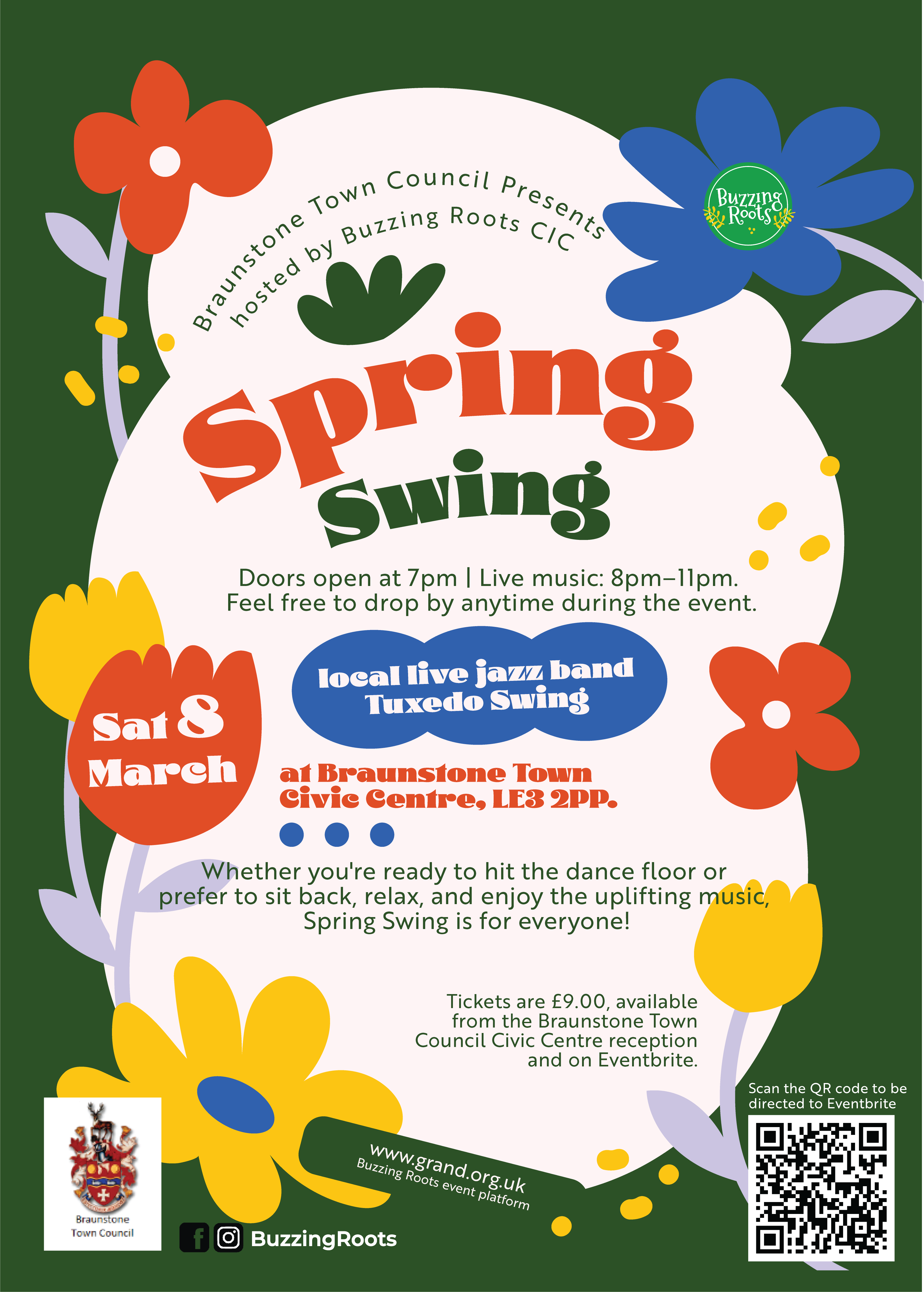 Spring Swing 2025 8 March NEW POSTER