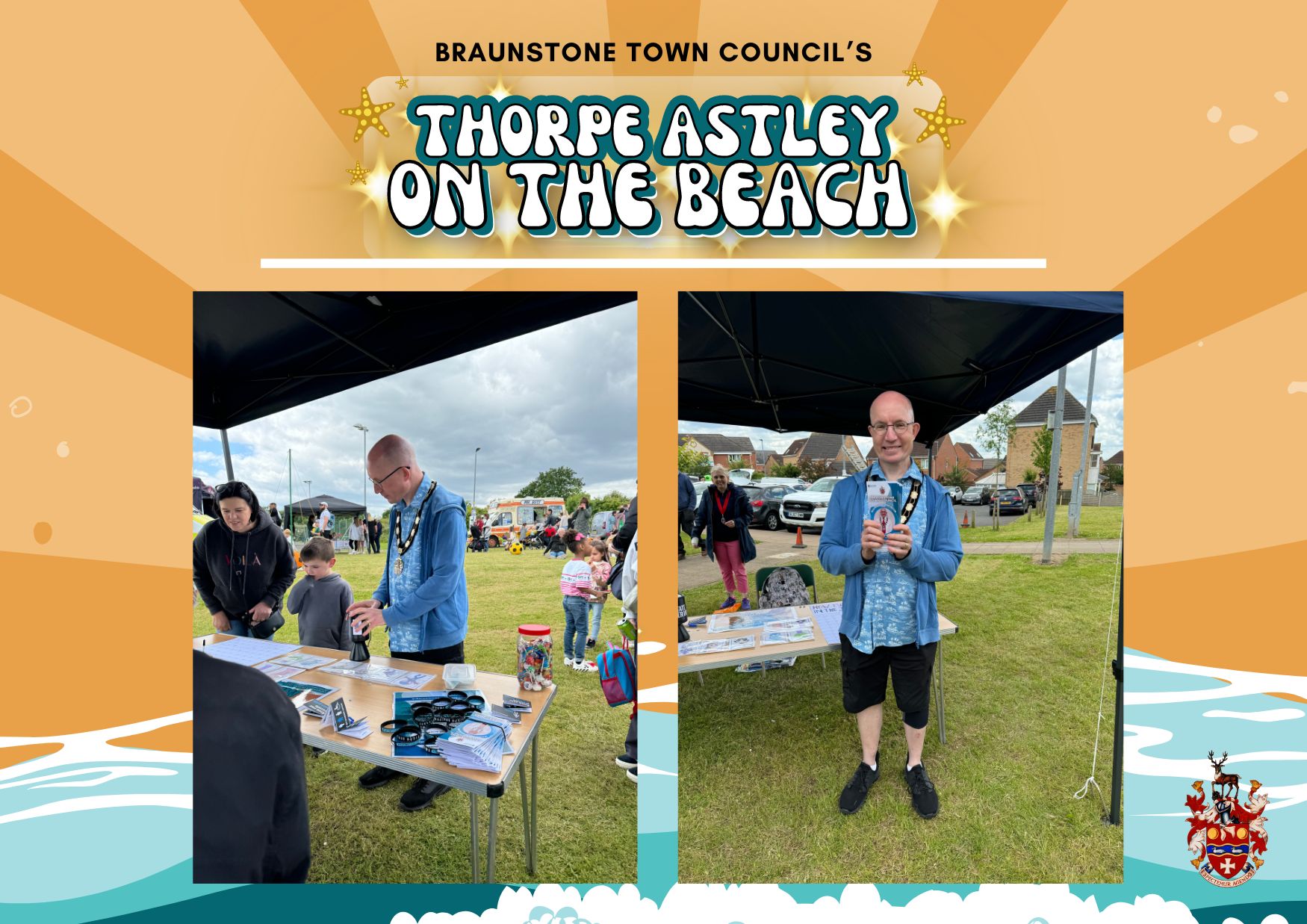 THORPE ASTLEY ON THE BEACH Event Signs 2024 1
