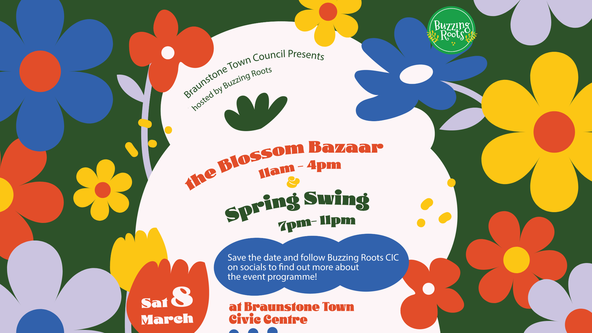 Buzzing Roots - Blossom Bazaar & Spring Swing 2025